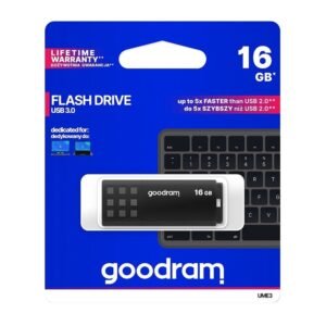 GoodRAM UME3 16GB USB 3.0 Stick Μαύρο