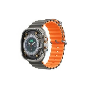 Devia strap Deluxe Sport6 for Apple Watch 44mm / 45mm / 46mm / 49mm grey orange