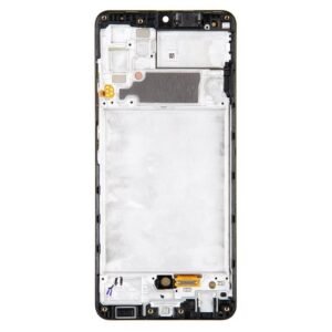 Samsung A325 Galaxy A32 4G - LCD display + Touch Unit + Front Cover Black (Service Pack)
