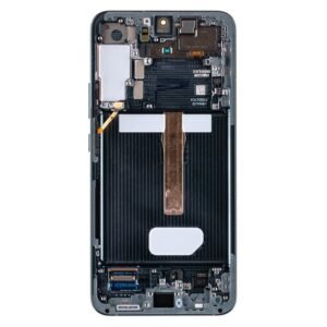 Samsung S906B Galaxy S22 Plus - LCD display + Touch Unit + Front Cover Green (Service Pack)